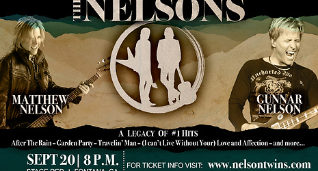 The Nelsons | Fontana, CA | Stage Red | 9.20.25