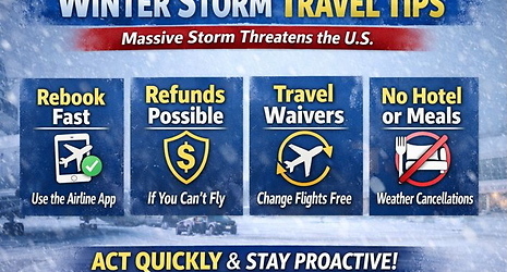 Winter Storm Could Trigger Mass Flight Cancellations This Weekend - What Travelers Should Know